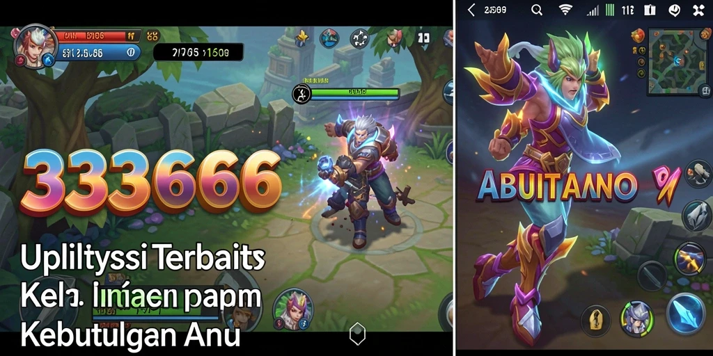 Tampilan antarmuka aplikasi Utility 333666 yang sederhana dan modern.