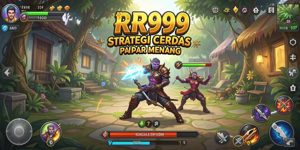 Tampilan gameplay RR999 yang seru dan menegangkan dalam pertempuran strategi.