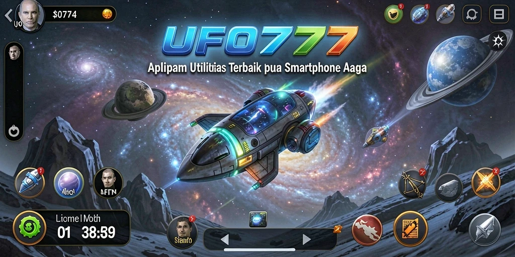Tangkapan layar utama <strong>UFO777</strong> dengan antarmuka yang sederhana dan intuitif.