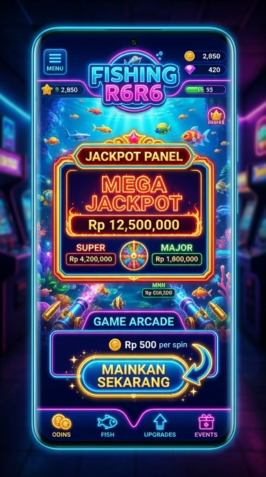 Tampilan antarmuka aplikasi r6r6 yang intuitif dan mudah digunakan.